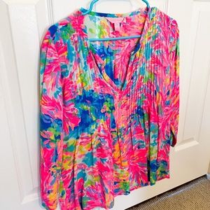 Lilly Pulitzer Blouse Top tunic